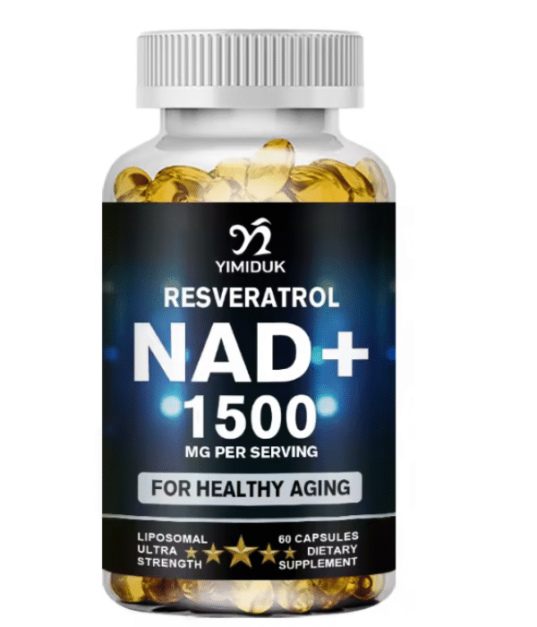 Nad+ Resveratrol 1500 Mg 120 Cápsulas