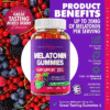 Melatonina 20 mg en Gominolas – Sueño Profundo y Natural | 60 Cápsulas | Alta Potencia