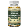 Ashwagandha 1800 mg Extra Fuerte | Antiestrés Natural, Energía y Enfoque | 120 Cápsulas