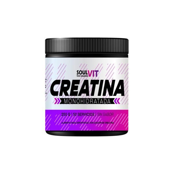 Creatina Monohidratada Pura – 250 g | Aumento de Fuerza, Energía y Rendimiento Muscular