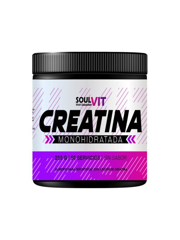Creatina Monohidratada Pura – 250 g | Aumento de Fuerza, Energía y Rendimiento Muscular